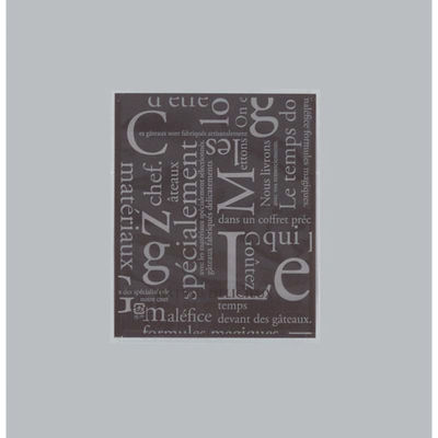 福助工業 製菓向け袋 カマス GT(透明タイプ) No.1 洋柄ブラウン バラ 00753801 1ケース(100個(1個×100)（直送品）