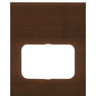 福助工業 窓付惣菜袋 ルックバッグ No.4S ショコラ ムジ 00754197 1ケース(2000個(100個×20)（直送品）