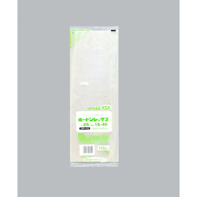福助工業 青果向け防曇袋 ボードンレックス#25No.15-40 4穴プラ 00754252 1ケース(6000個(100個×60)（直送品）