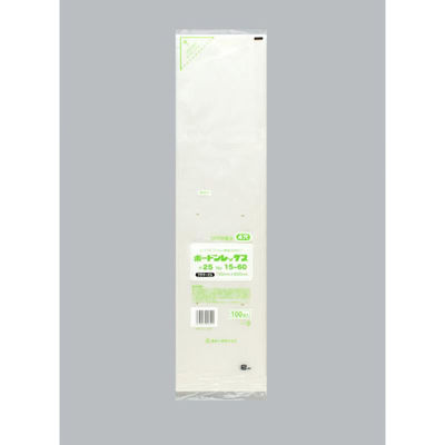 福助工業 青果向け防曇袋 ボードンレックス#25No.15-60 4穴プラ 00754253 1ケース(4000個(100個×40)（直送品）