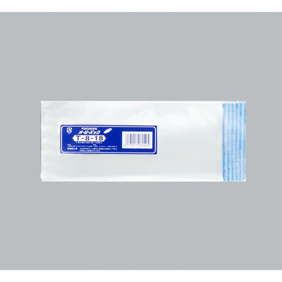 福助工業 テープ有 OPP袋 オーピーパック T-8-18 100枚入 00756167 1ケース(10個(1個×10)（直送品）