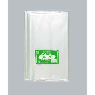 福助工業 テープ無 OPP袋 オーピーパックC No.36-70 50枚入 00756231 1ケース(20個(1個×20（直送品）