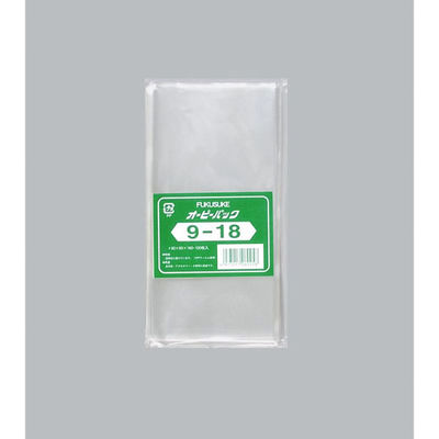 福助工業 テープ無 OPP袋 オーピーパックC No.9-18 100枚入 00756261 1ケース(140個(1個×1（直送品）