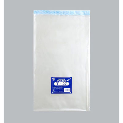 福助工業 テープ有 OPP袋 オーピーパックC T-27 100枚入 00756306 1ケース(20個(1個×20)（直送品）