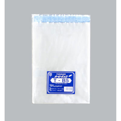 福助工業 テープ有 OPP袋 オーピーパックC T-B5 100枚入 00756325 1ケース(40個(1個×40)（直送品）