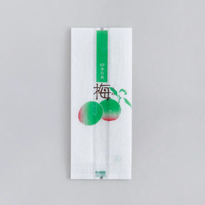 福助工業 合掌袋 合掌ガゼット袋 GU(レーヨンタイプ) No.3 梅小袋 00757046 1ケース(4200個(100個×42)（直送品）