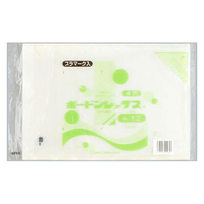 福助工業 青果用袋 ボードンレックス#25No.12 4穴プラ 00762384 1ケース(4000個(100個×40)（直送品）