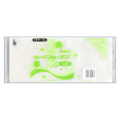 福助工業 青果用袋 ボードンレックス#25No.4 4穴プラ 00762392 1ケース(8000個(100個×80)（直送品）
