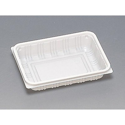 福助工業 サンドイッチ容器 Fパレ W-43 白 00766899 1ケース(1500個(50個×30)（直送品）