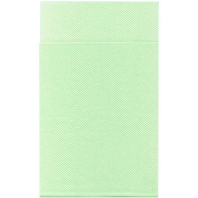 九州紙工 6ツ折ナフキン 紙ナプキン6つ折ミント(250×250mm) 011001-05 1ケース(10000個(100個×100)（直送品）