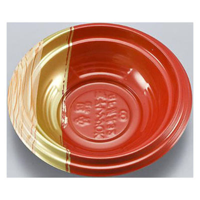 シーピー化成 どんぶり容器 BF折丼32霧島赤 本体 0146032005935 1ケース(1600個(50個×32)（直送品）