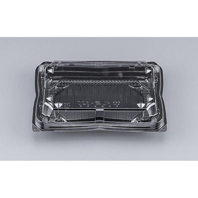 シーピー化成 嵌合フードパック KL華-320黒(N) 0187320000520 1ケース(1200個(50個×24)（直送品）