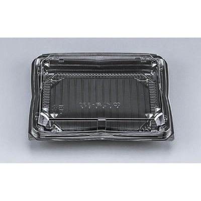 シーピー化成 嵌合フードパック KL華-330黒(N) 0187330000520 1ケース(900個(50個×18)（直送品）