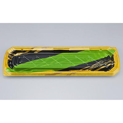 シーピー化成 寿司容器 UFN大将17 水面笹金 本体 0190117008485 1ケース(300個(50個×6)（直送品）