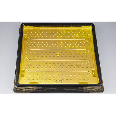 シーピー化成 寿司桶 UFハカマ角桶58 みやこ扇 本体(N) 0196758006065 1ケース(100個(10個×10)（直送品）