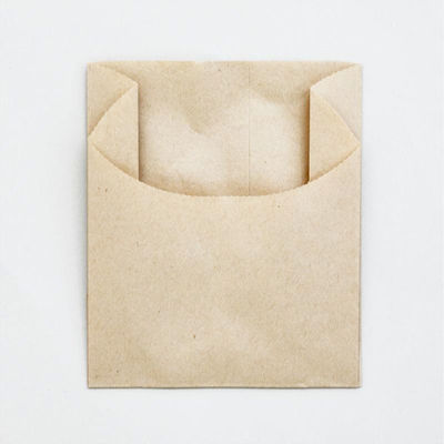 福助工業 惣菜袋 耐油袋 ミニ 未晒無地 0200001 1ケース(4000個(50個×80)（直送品）