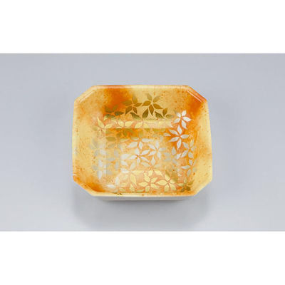 シーピー化成 惣菜容器 V-惣菜15深 花里橙 0216015608610 1ケース(3000個(50個×60)（直送品）