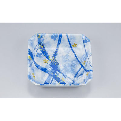 シーピー化成 惣菜容器 V-惣菜25深 よつば青 0216025608620 1ケース(2000個(50個×40)（直送品）