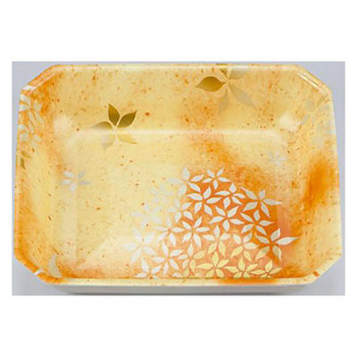 シーピー化成 惣菜容器 V-惣菜35深 花里橙 0216035608610 1ケース(2000個(50個×40)（直送品）