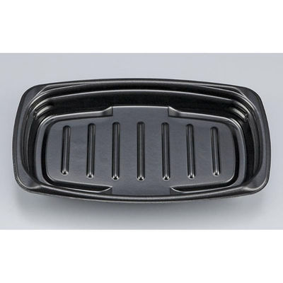 シーピー化成 惣菜容器 TNデリホカ25-15 黒 本体 0250425100525 1ケース(300個(50個×6)（直送品）