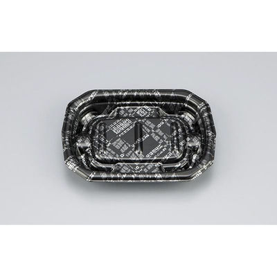 シーピー化成 惣菜容器 TNデリカ内15 モダン黒 本体 0256215004815 1ケース(1200個(50個×24)（直送品）