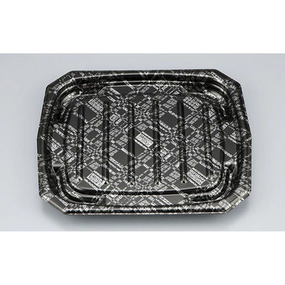 シーピー化成 惣菜容器 TNデリカ内24 モダン黒 本体 0256224004815 1ケース(400個(50個×8)（直送品）