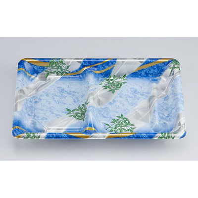 シーピー化成 冷麺容器 SF弁当57-1 爽銀青 本体 0272705718685 1ケース(600個(50個×12)（直送品）