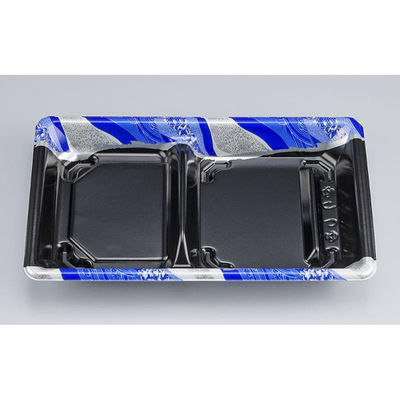 シーピー化成 冷麺容器 SF弁当57-1 豊潤青銀 本体 0272705716855 1ケース(600個(50個×12)（直送品）