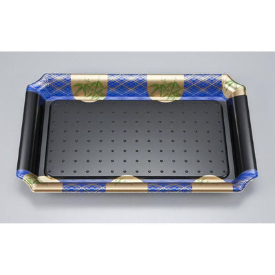 シーピー化成 刺身容器 SF盛皿58 笹山青 本体 0275105803205 1ケース(300個(20個×15)（直送品）