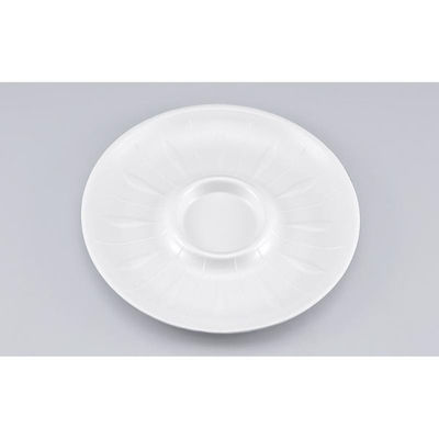 シーピー化成 発泡トレー SF丸皿255 無地 0273725500150 1ケース(400個(50個×8)（直送品）