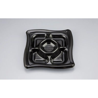 シーピー化成 オードブル容器 SFウイング235-5 黒 本体 0275823550525 1ケース(360個(20個×18)（直送品）