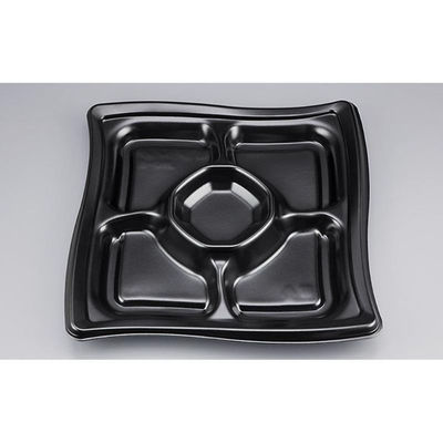 シーピー化成 オードブル容器 SFウイング310-5 黒 本体 0275831050525 1ケース(240個(10個×24)（直送品）