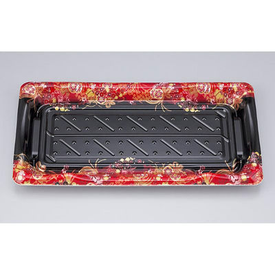 シーピー化成 寿司容器 SF港26 嘉祥黒 本体 0276426006745 1ケース(800個(50個×16)（直送品）