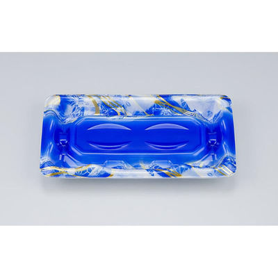 シーピー化成 刺身容器 SF磯浜2平 涼潮青 本体 0276702108055 1ケース(1200個(50個×24)（直送品）