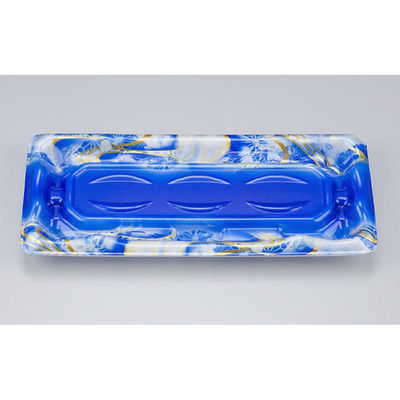 シーピー化成 刺身容器 SF磯浜3平 涼潮青 本体 0276703108055 1ケース(1000個(50個×20)（直送品）