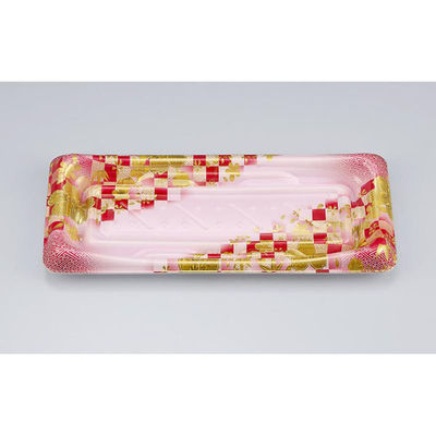 シーピー化成 寿司容器 SFうま皿15 花雅桃 本体 0276915009785 1ケース(1200個(50個×24)（直送品）