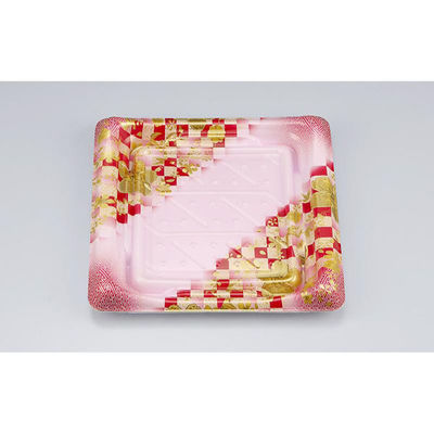 シーピー化成 寿司容器 SFうま皿33 花雅桃 本体 0276933009785 1ケース(600個(50個×12)（直送品）