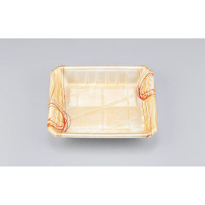 シーピー化成 発泡トレー SFニック20-17深 ゆうすい薄橙 027742035A225 1ケース(600個(50個×12)（直送品）