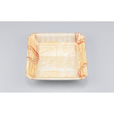 シーピー化成 発泡トレー SFニック20-20深 ゆうすい薄橙 027742045A225 1ケース(600個(50個×12)（直送品）