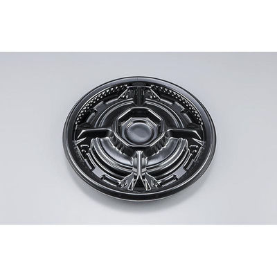 シーピー化成 オードブル容器 SFソワレ25 黒 本体 0277525000525 1ケース(400個(25個×16)（直送品）