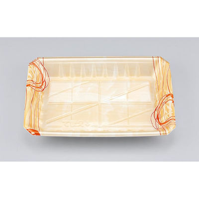 シーピー化成 発泡トレー SFニック25-17深 ゆうすい薄橙 027742525A225 1ケース(600個(50個×12)（直送品）