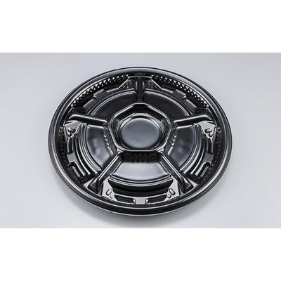 シーピー化成 オードブル容器 SFソワレ30 黒 本体 0277530000525 1ケース(240個(10個×24)（直送品）