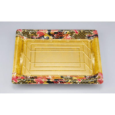 シーピー化成 刺身容器 SF鮨板37 国風金 本体 0277637007995 1ケース(360個(10個×36)（直送品）