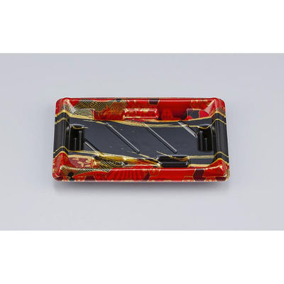 シーピー化成 寿司容器 SF美角13 京えん赤 本体 0277913009745 1ケース(1800個(50個×36)（直送品）