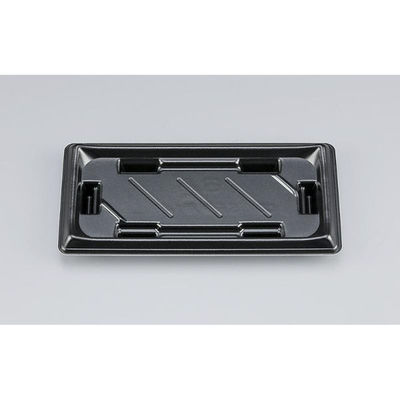 シーピー化成 寿司容器 SF美角14 黒 本体 0277914000525 1ケース(1200個(50個×24)（直送品）