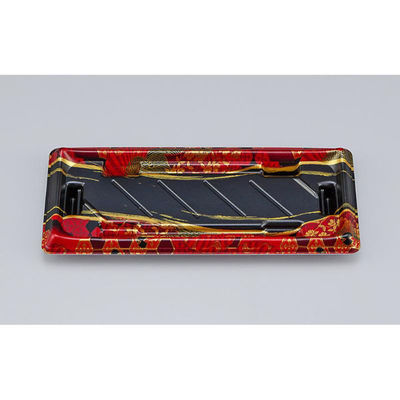 シーピー化成 寿司容器 SF美角15 京えん赤 本体 0277915009745 1ケース(1200個(50個×24)（直送品）