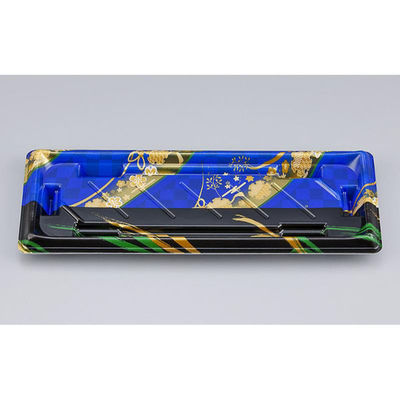 シーピー化成 寿司容器 SF美角16 丹心青 本体 0277916004105 1ケース(1000個(50個×20)（直送品）