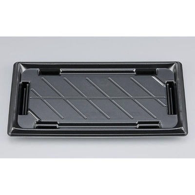 シーピー化成 寿司容器 SF美角26 黒 本体 0277926000525 1ケース(800個(50個×16)（直送品）