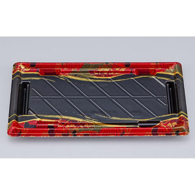 シーピー化成 寿司容器 SF美角26 京えん赤 本体 0277926009745 1ケース(800個(50個×16)（直送品）