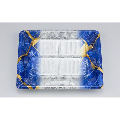 シーピー化成 寿司容器 SF冴盛段19-17 菱掛け青 本体 027831917A365 1ケース(900個(50個×18)（直送品）